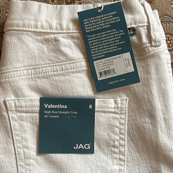 JAG VALENTINA HIGH RISE STRAIGHT CROPModern Pull-On - Picture 2 of 7